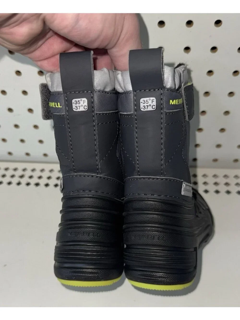 Merrell Snow Quest Lite 2.0 Boys Baby WP Insulated Winter Snow Boots Size 5